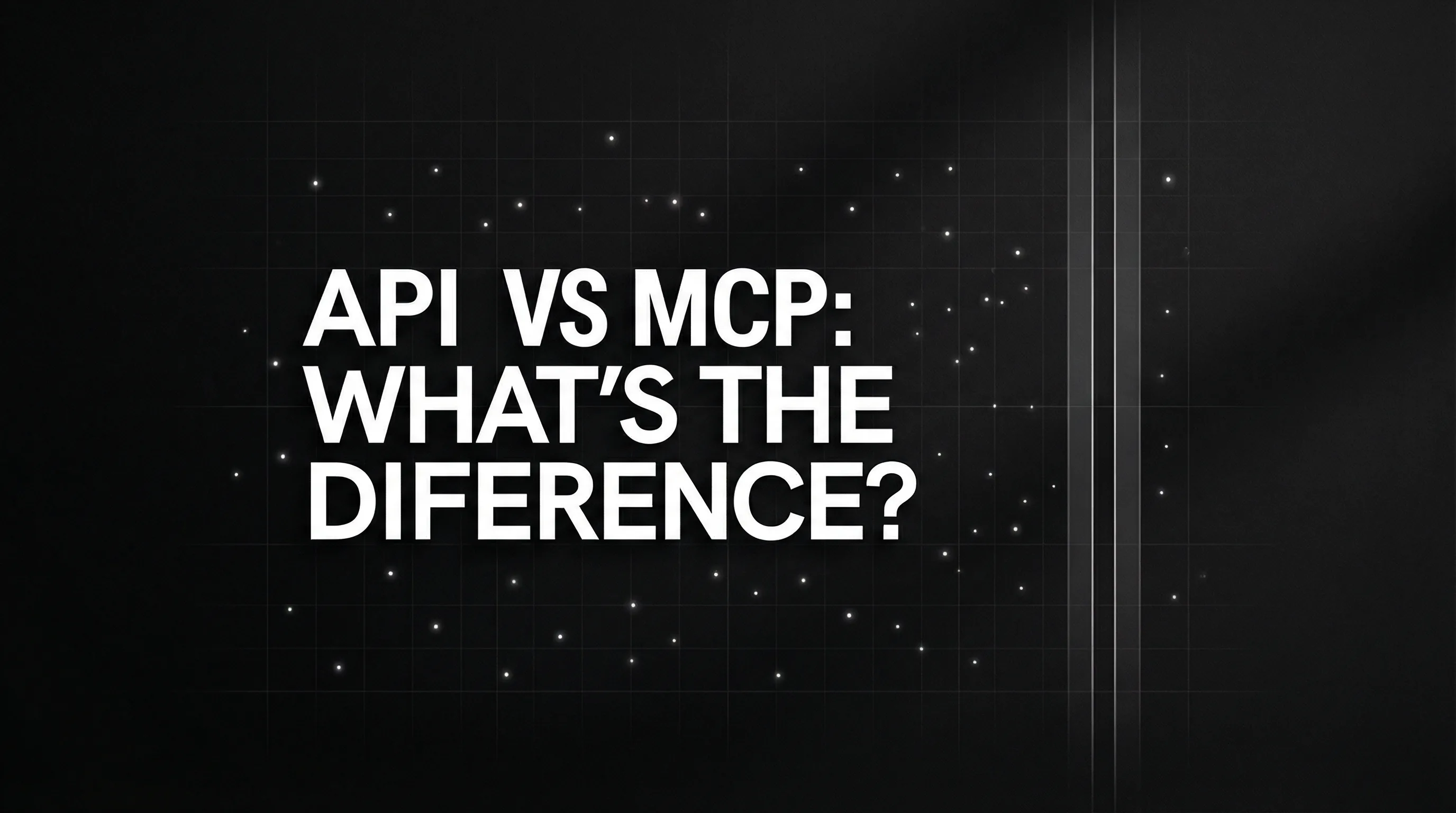 API vs MCP: What's the difference?