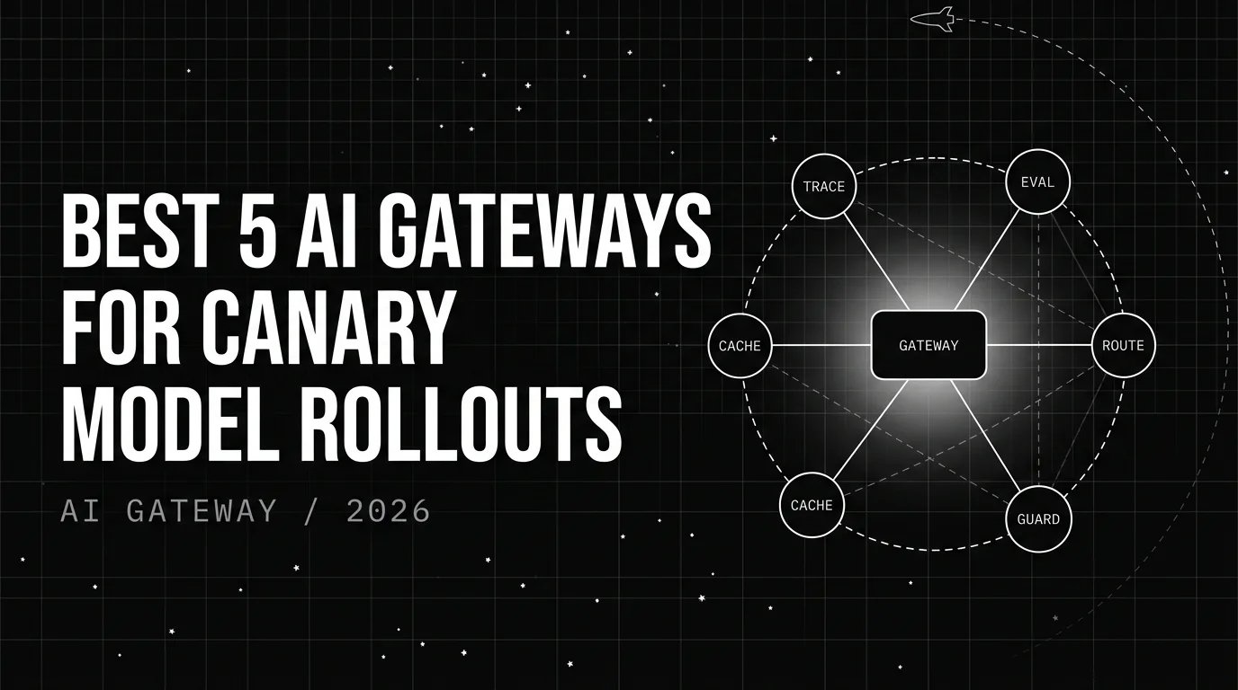 Editorial cover image for Best 5 AI Gateways for Canary Model Rollouts in 2026
