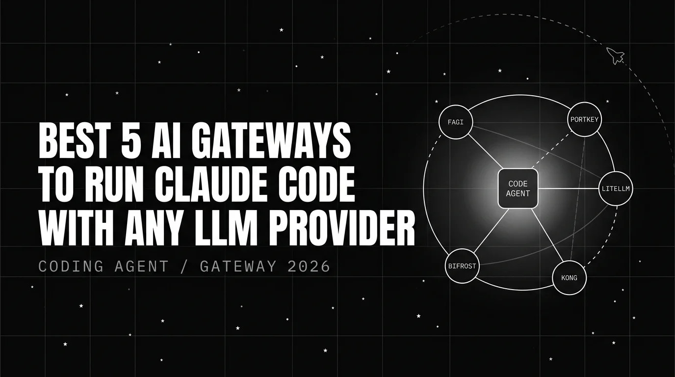 Editorial cover image for Best 5 AI Gateways to Run Claude Code with Any LLM Provider in 2026