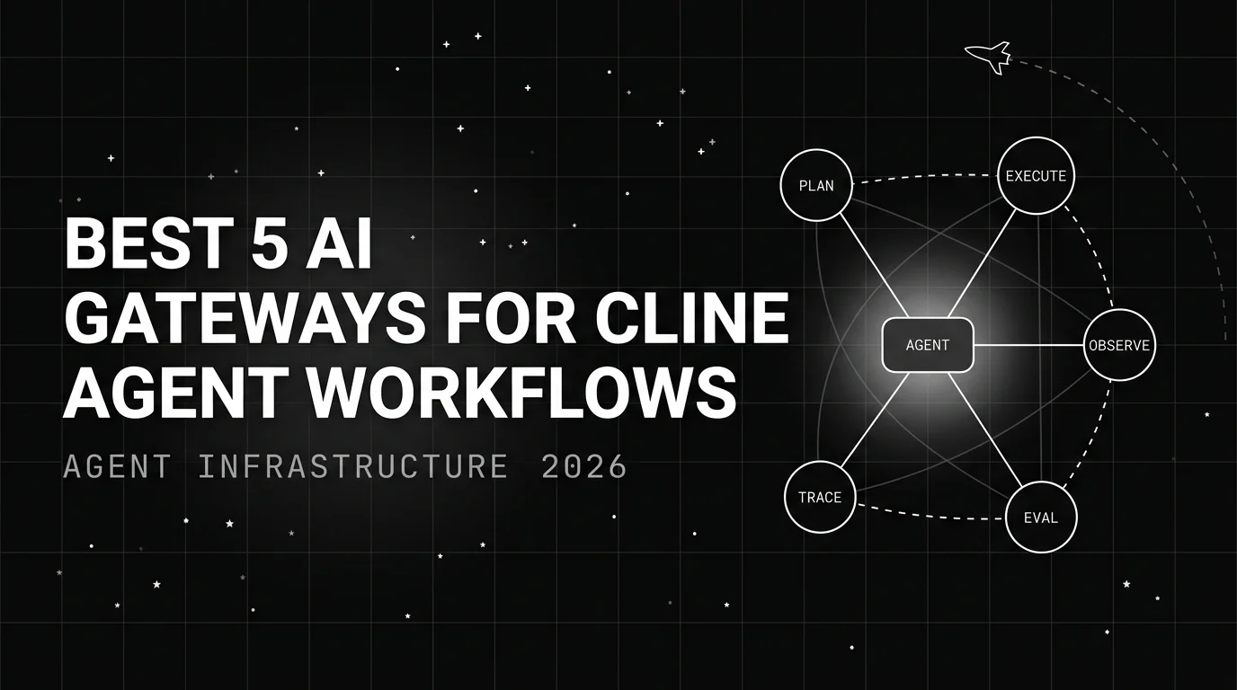 Editorial cover image for Best 5 AI Gateways for Cline Agent Workflows in 2026