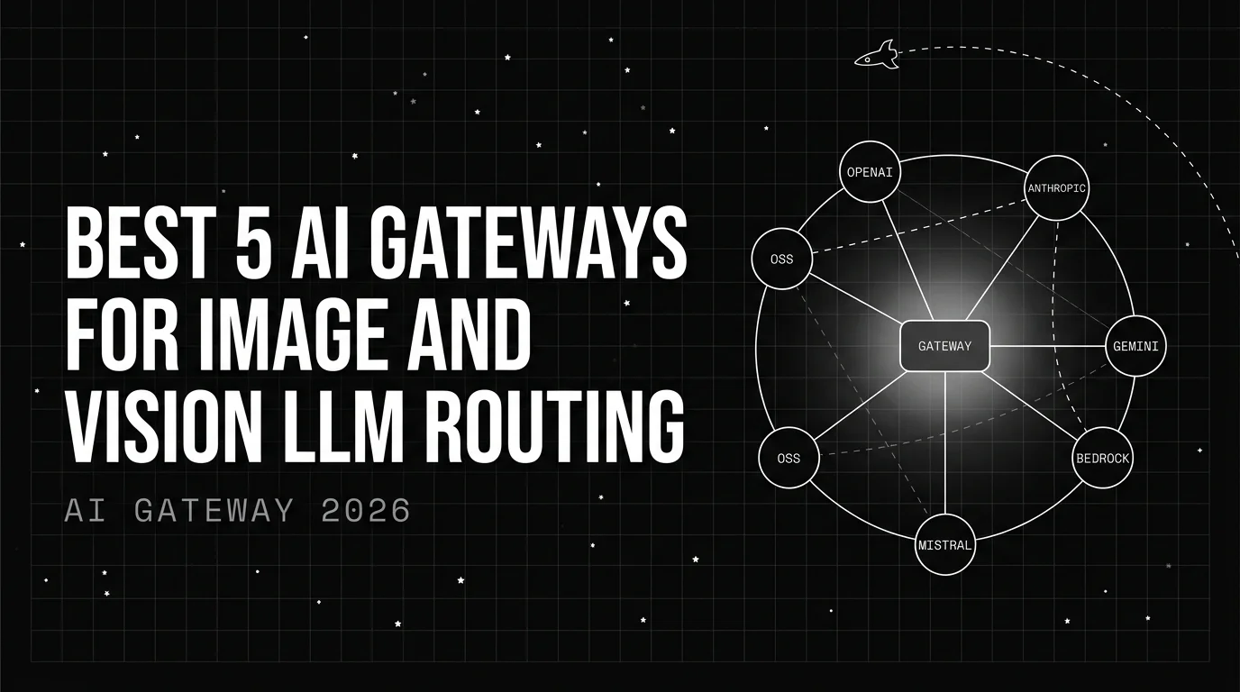 Editorial cover image for Best 5 AI Gateways for Image and Vision LLM Routing in 2026