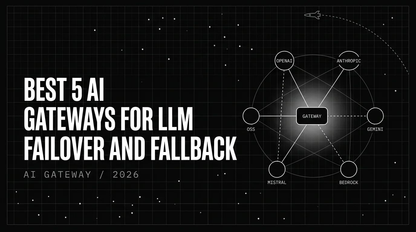 Editorial cover image for Best 5 AI Gateways for LLM Failover and Fallback in 2026