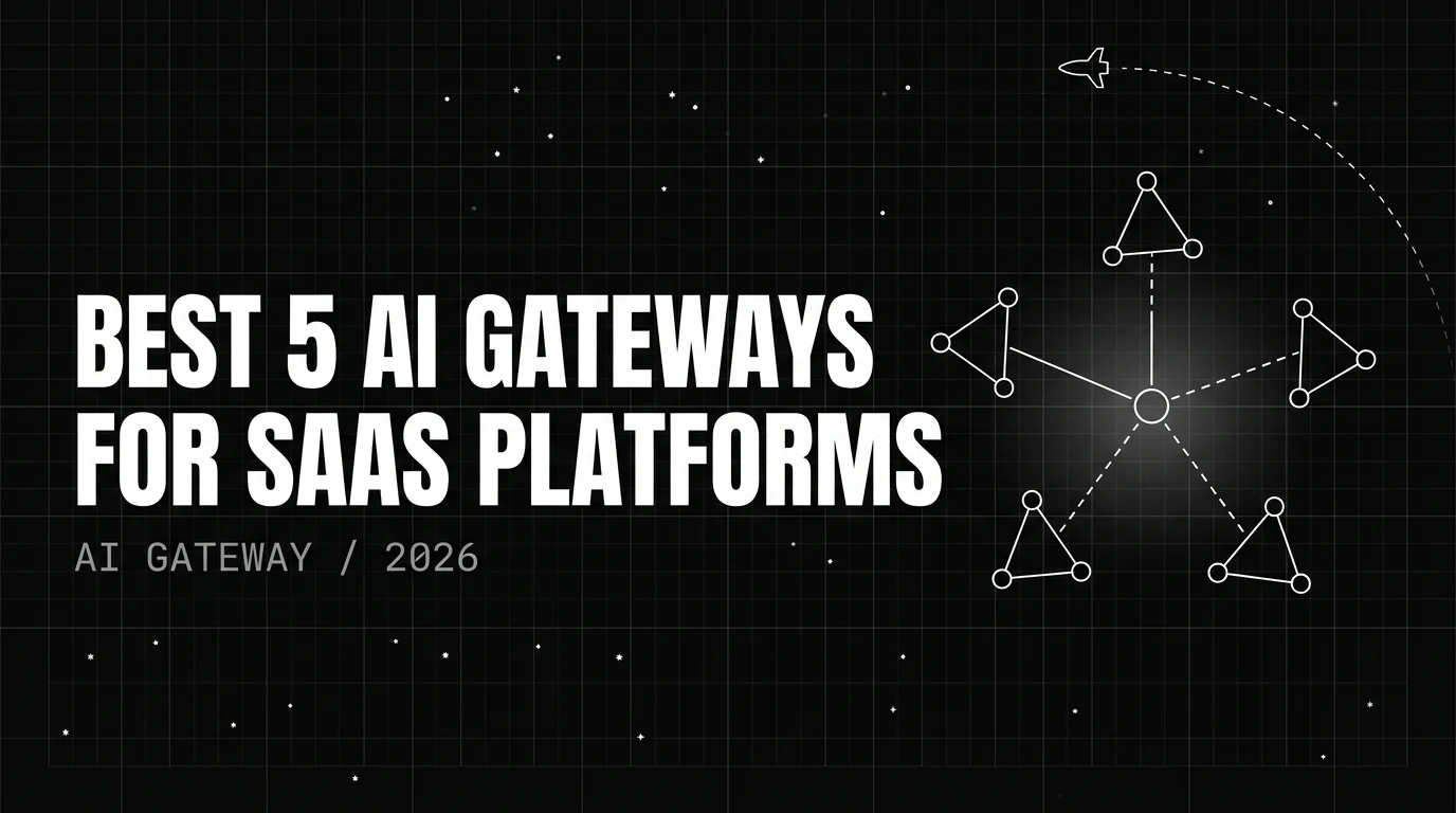 Editorial cover image for Best 5 AI Gateways for SaaS Platforms in 2026: Multi-Tenant Routing, Cost Attribution, and