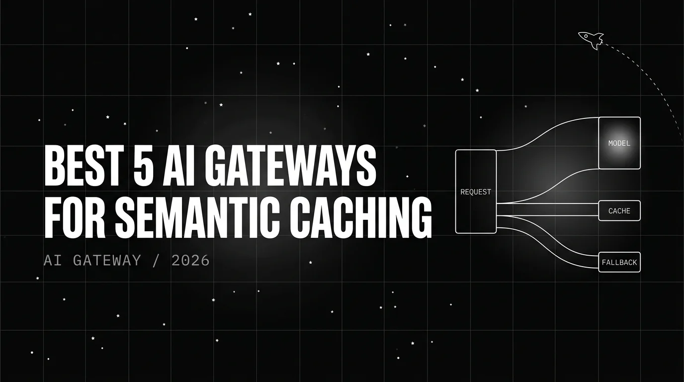 Editorial cover image for Best 5 AI Gateways for Semantic Caching in 2026