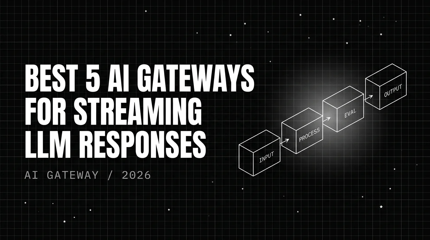 Editorial cover image for Best 5 AI Gateways for Streaming LLM Responses in 2026