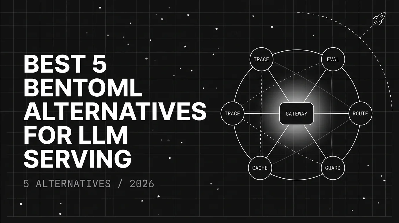 Editorial cover image for Best 5 BentoML Alternatives for LLM Serving in 2026