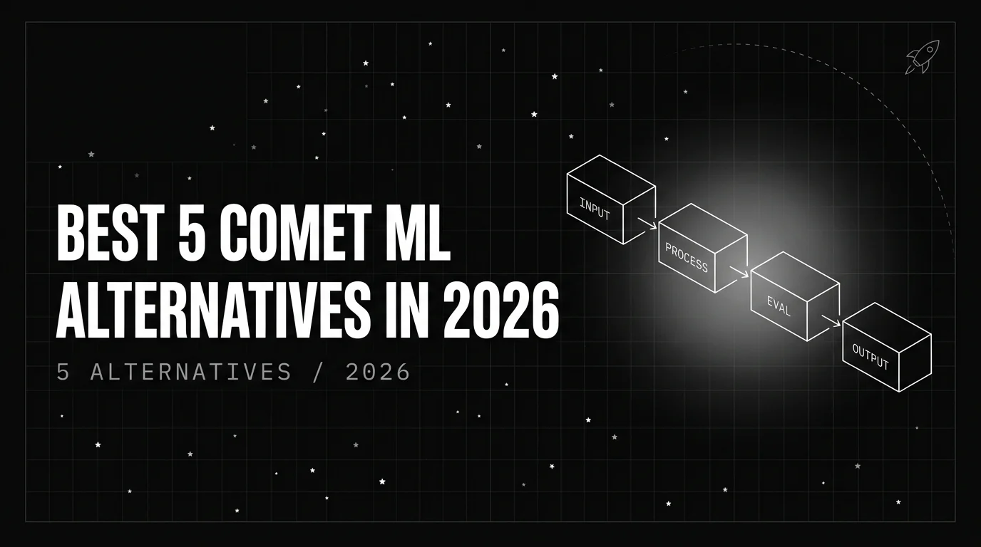 Editorial cover image for Best 5 Comet ML Alternatives in 2026