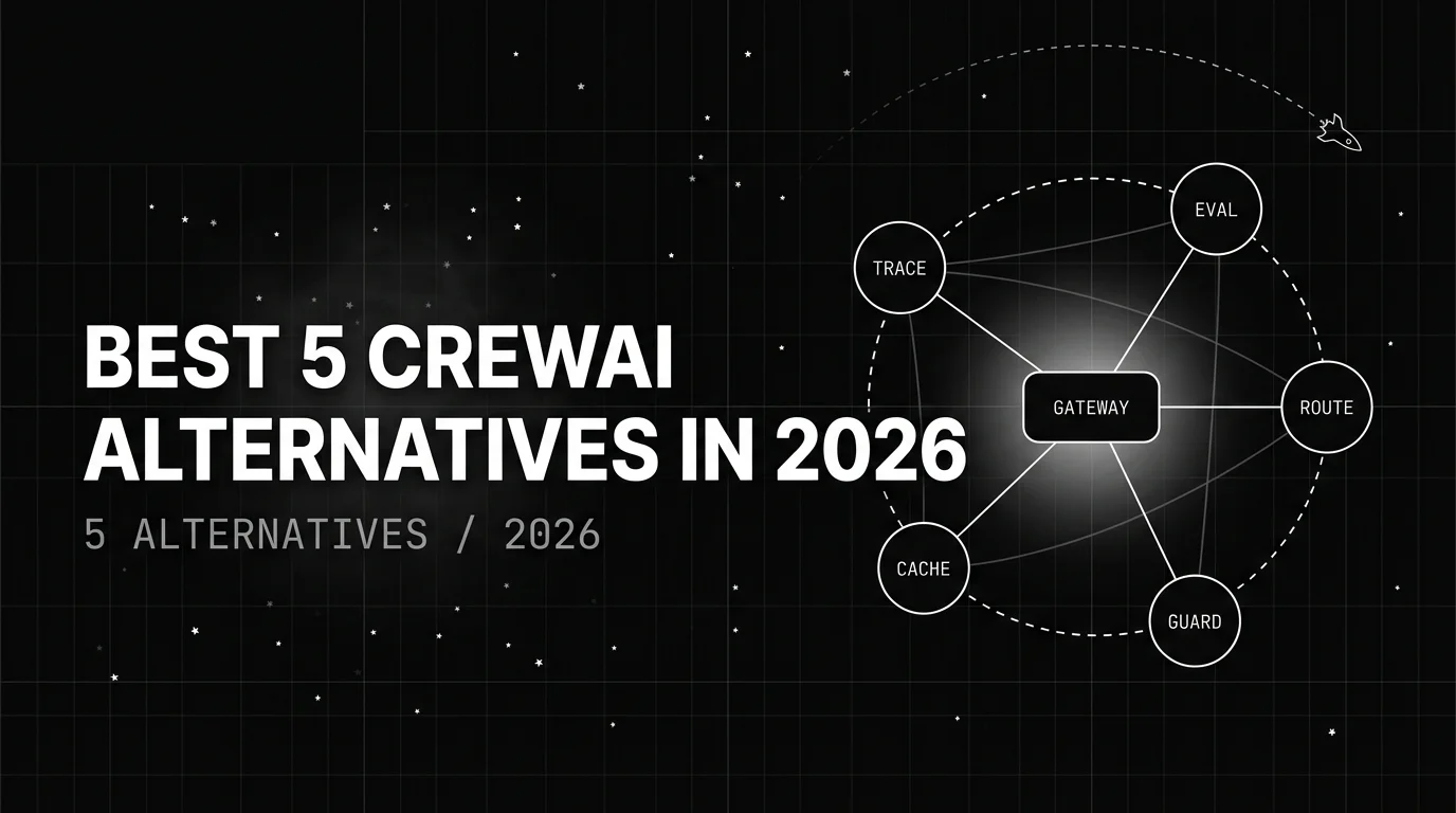Editorial cover image for Best 5 CrewAI Alternatives in 2026