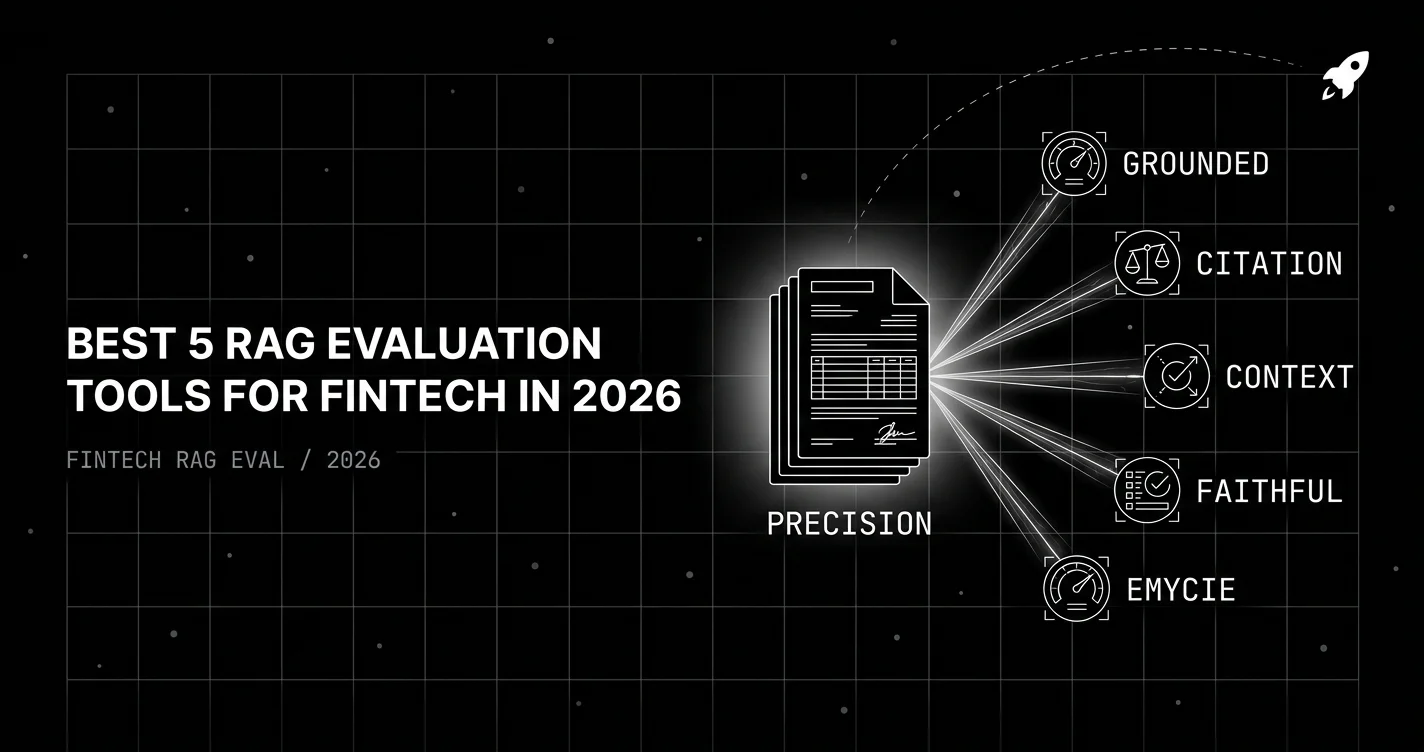 Best 5 RAG Evaluation Tools for Fintech AI Applications in 2026