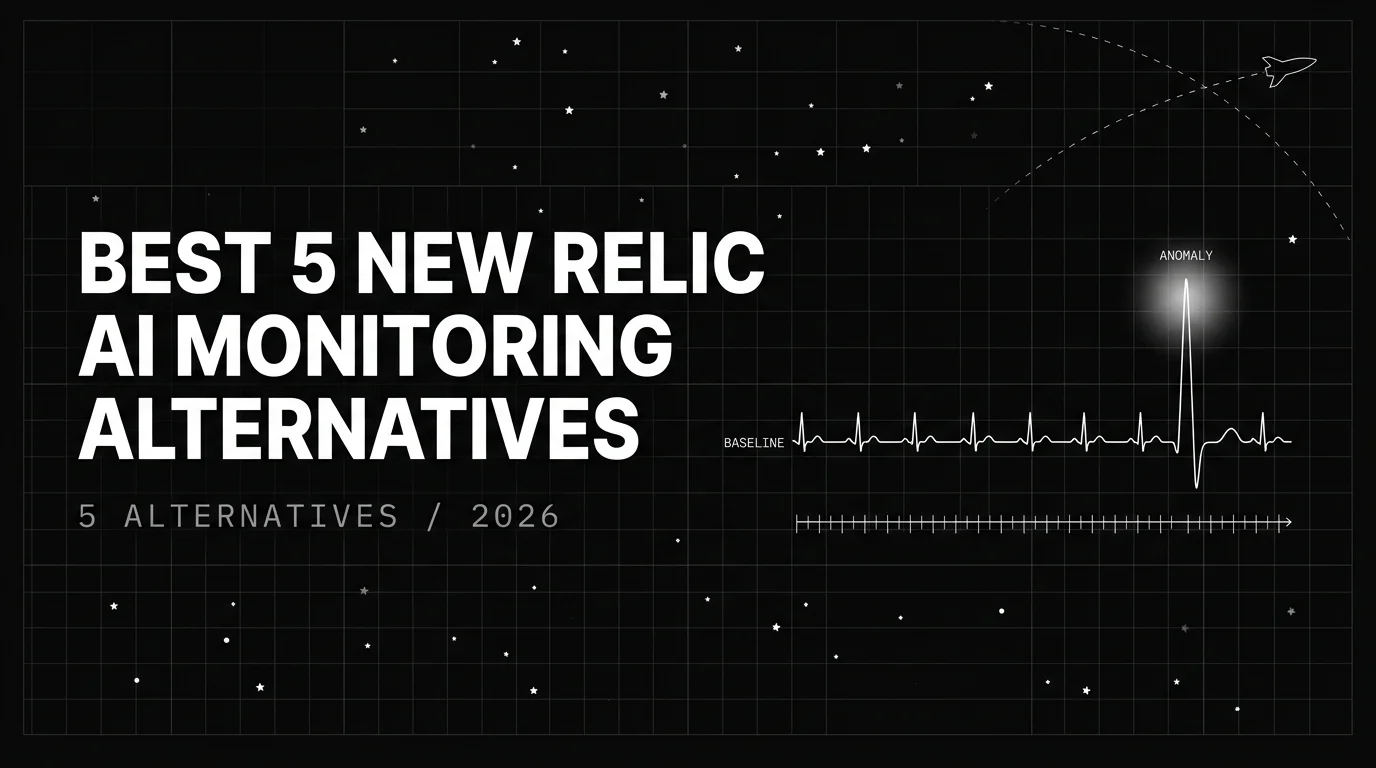 Editorial cover image for Best 5 New Relic AI Monitoring Alternatives in 2026
