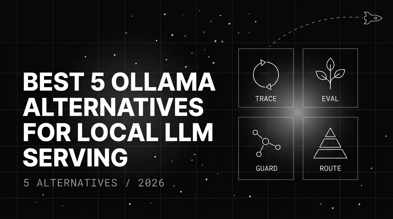 Editorial cover image for Best 5 Ollama Alternatives for Local LLM Serving in 2026
