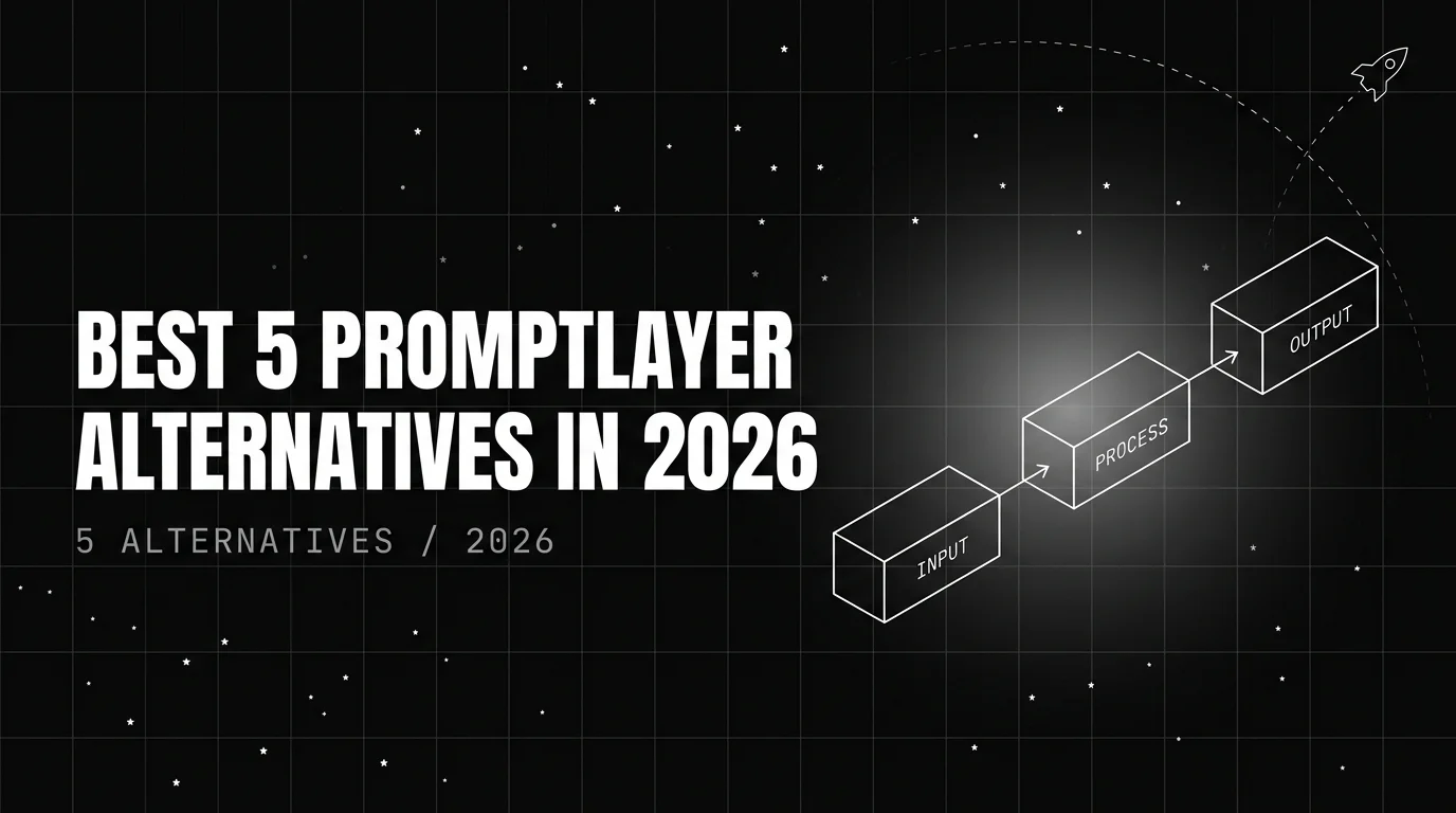 Editorial cover image for Best 5 PromptLayer Alternatives in 2026