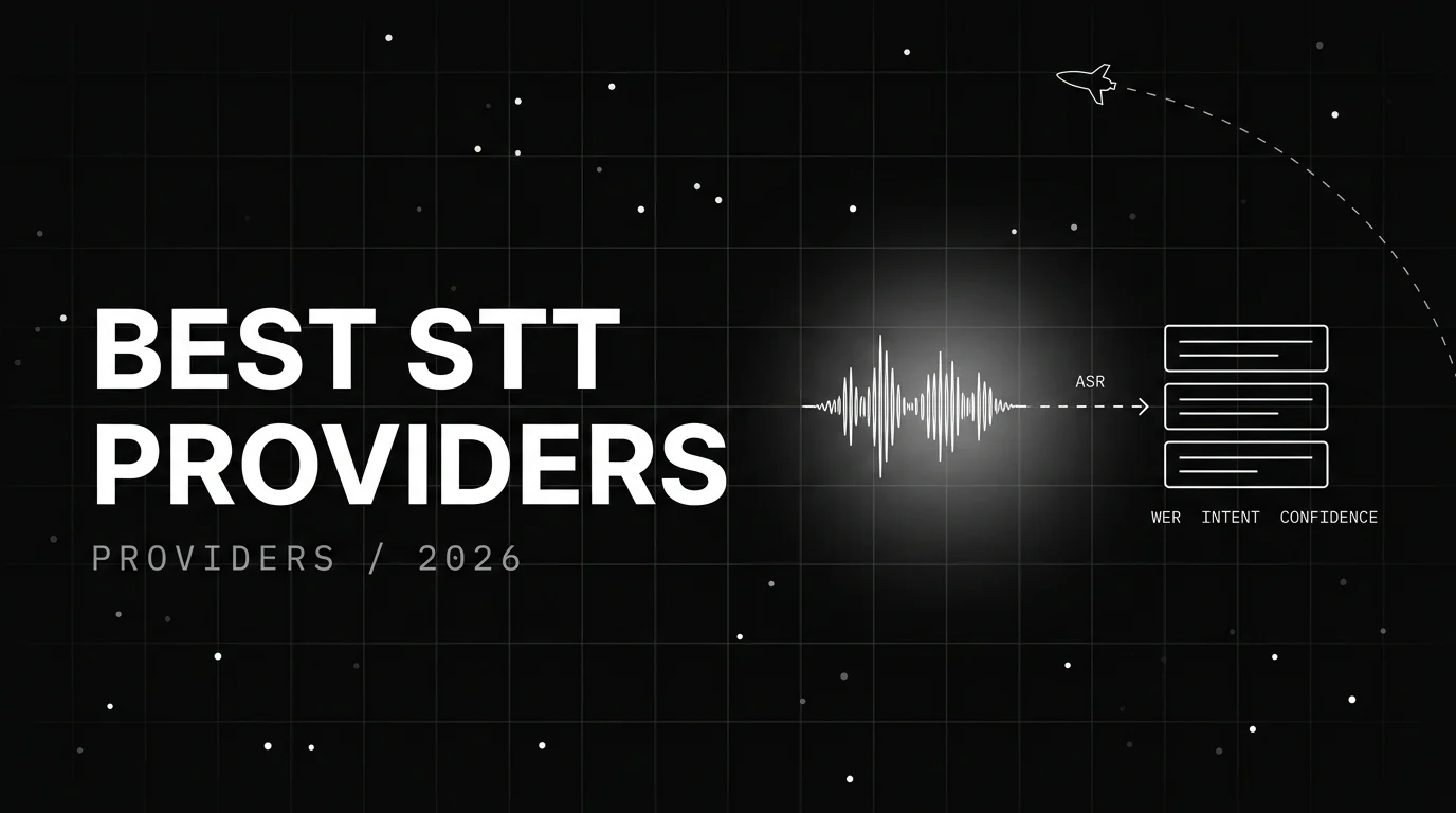 7 Best STT Providers for Voice AI Agents in 2026 (Tested + Ranked)