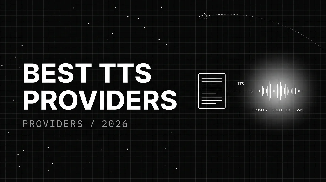 7 Best TTS Providers for Voice AI Agents in 2026 (Tested + Ranked)