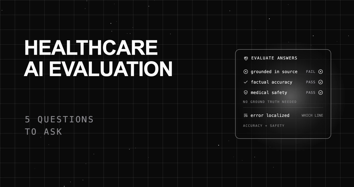 Choosing an AI Evaluation Platform for Healthcare AI: 5 Questions to Ask