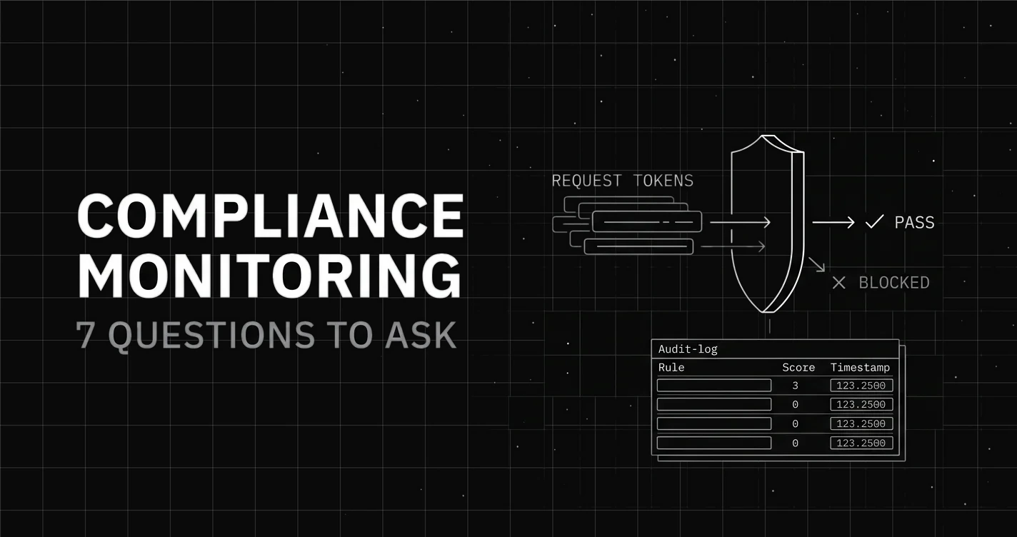 Choosing the Right Compliance Monitoring Tool for AI Governance: 7 Questions to Ask