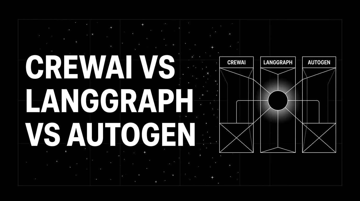 CrewAI vs LangGraph vs AutoGen 2026: Multi-Agent Frameworks Compared