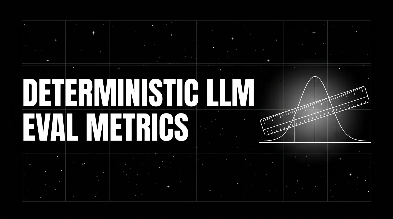 Deterministic LLM Evaluation Metrics in 2026: Where They Still Win