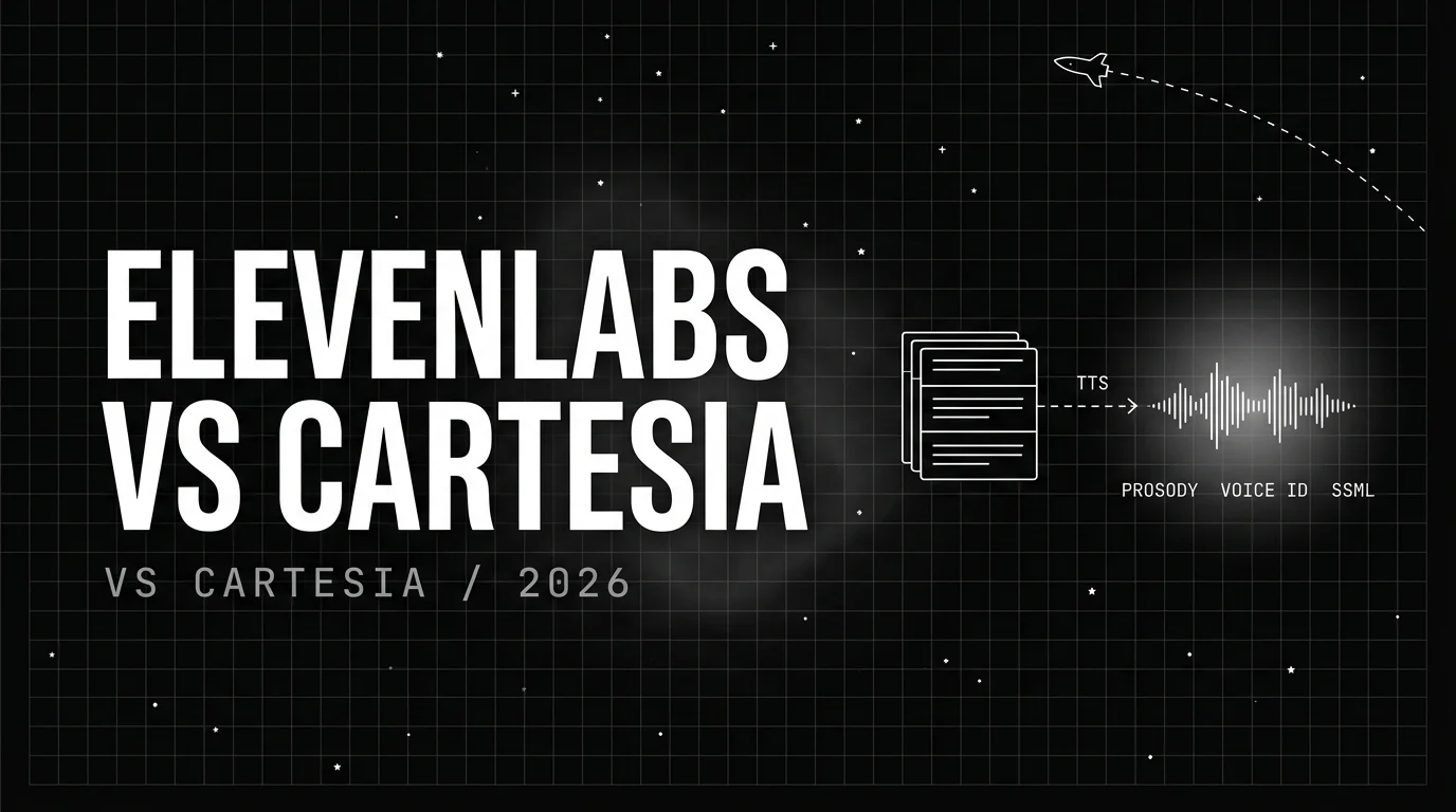 ElevenLabs vs Cartesia: 2026 Streaming TTS Deep Comparison