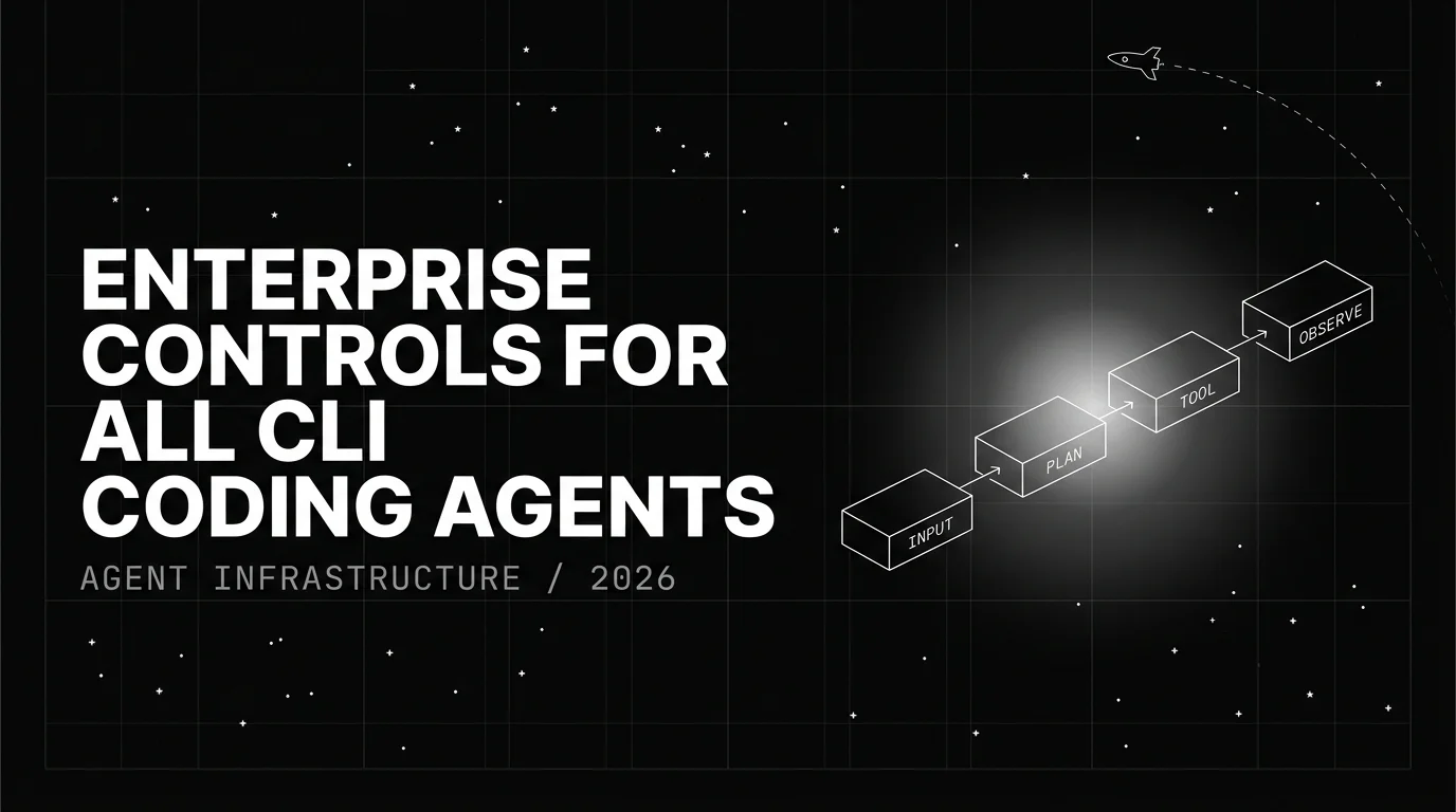 Editorial cover image for Enterprise Controls for All CLI Coding Agents: A 2026 Gateway Field Guide