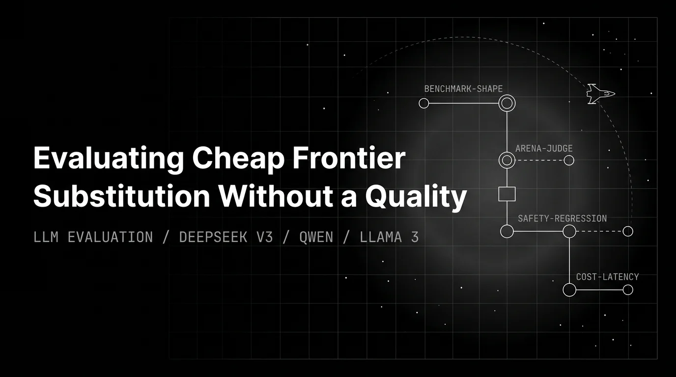 Editorial cover image for Evaluating Cheap Frontier Models for Production Agents in 2026