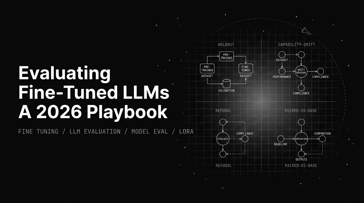 Evaluating Fine-Tuned LLMs: A 2026 Playbook