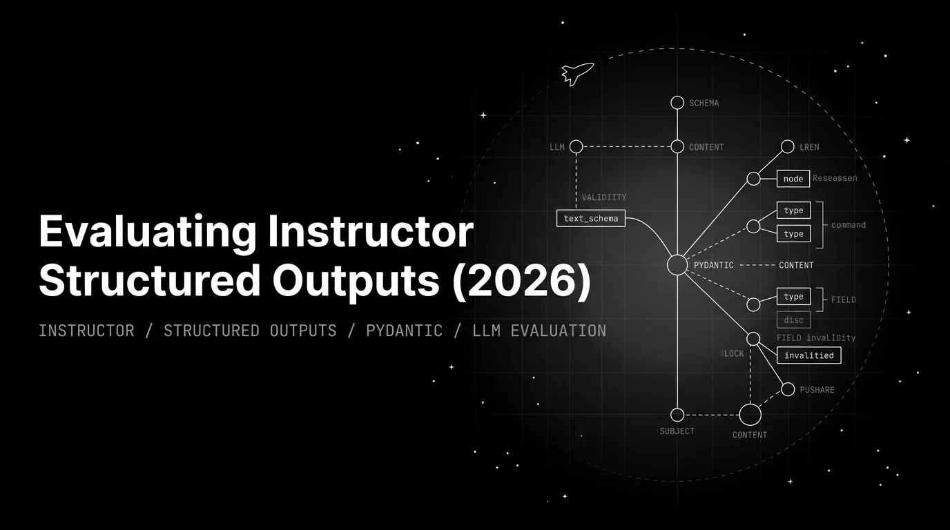 Evaluating Instructor Structured Outputs (2026)