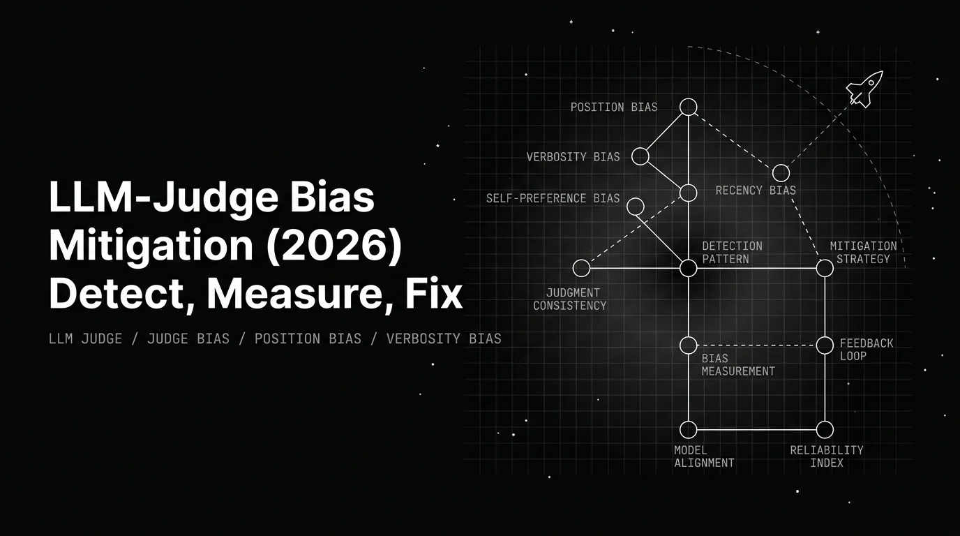 Editorial cover image for Evaluating LLM-Judge Bias: Detection and Mitigation (2026)