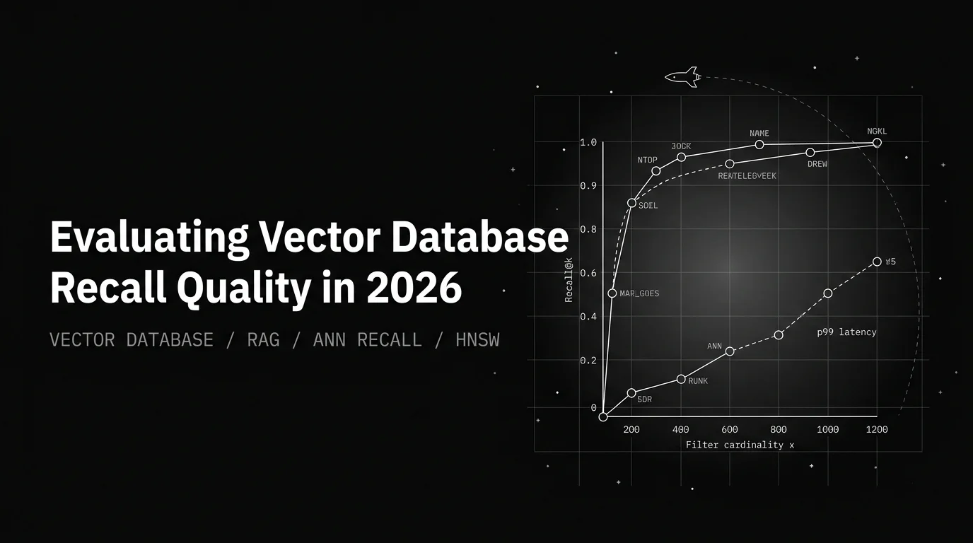 Editorial cover image for Evaluating Vector Database Recall and Retrieval Quality in 2026