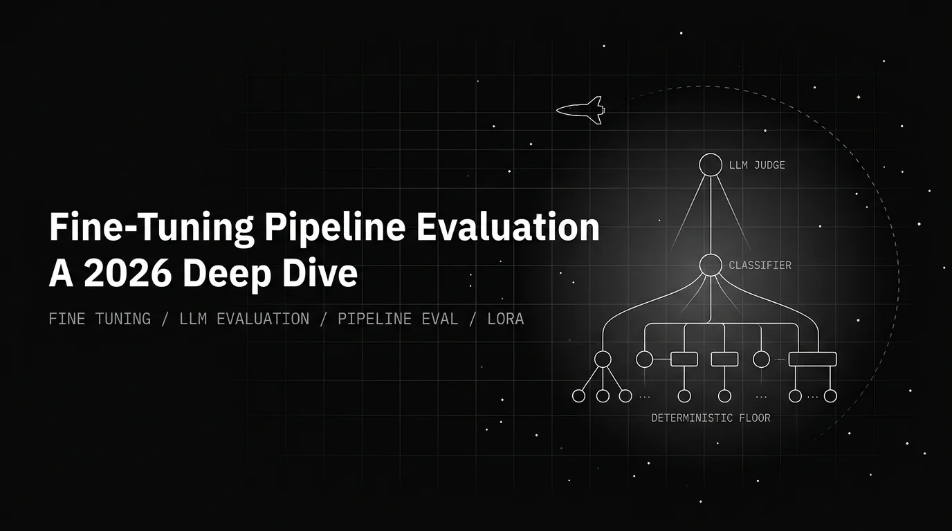 Editorial cover image for Fine-Tuning Pipeline Evaluation: A 2026 Deep Dive