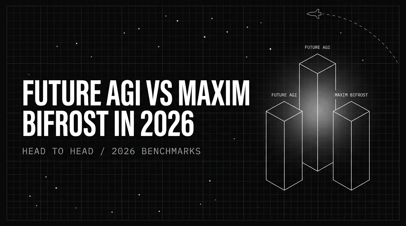 Editorial cover image for Future AGI vs Maxim Bifrost in 2026: Closed-Loop Runtime vs Go Performance