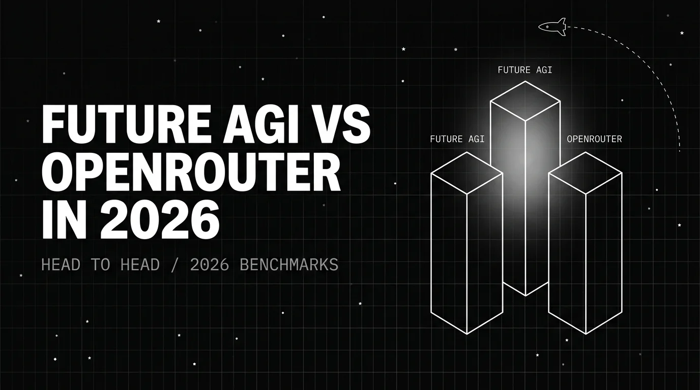 Future AGI vs OpenRouter in 2026: Self-Improving Runtime vs Hosted Router
