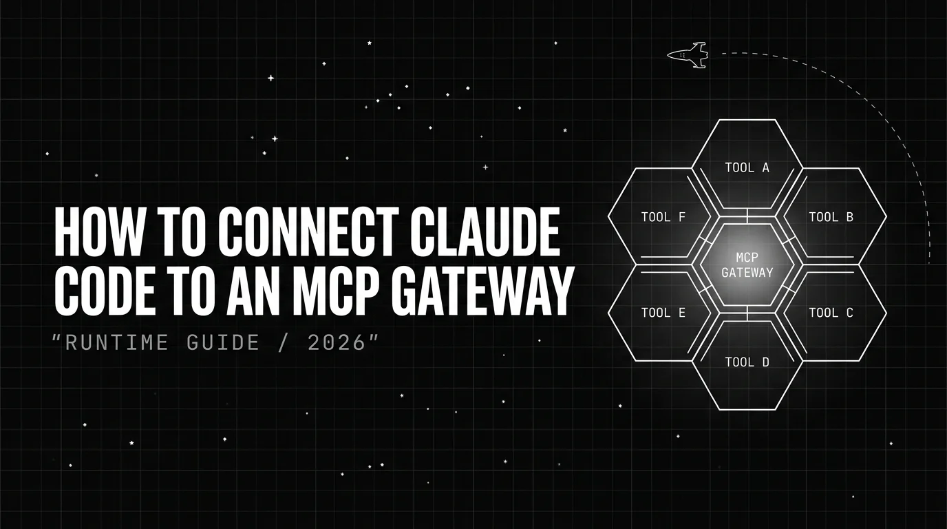 Editorial cover image for How to Connect Claude Code to an MCP Gateway in 2026