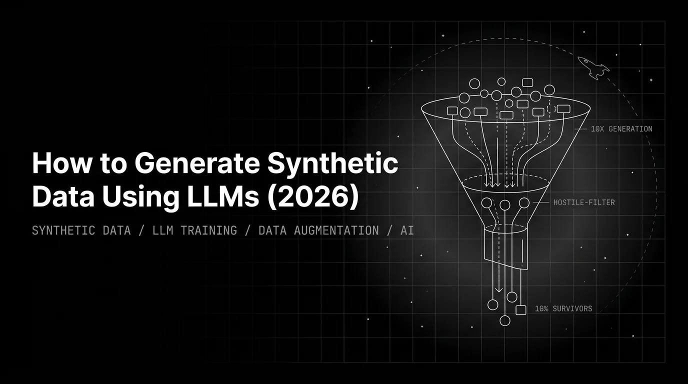Editorial cover image for How to Generate Synthetic Data Using LLMs