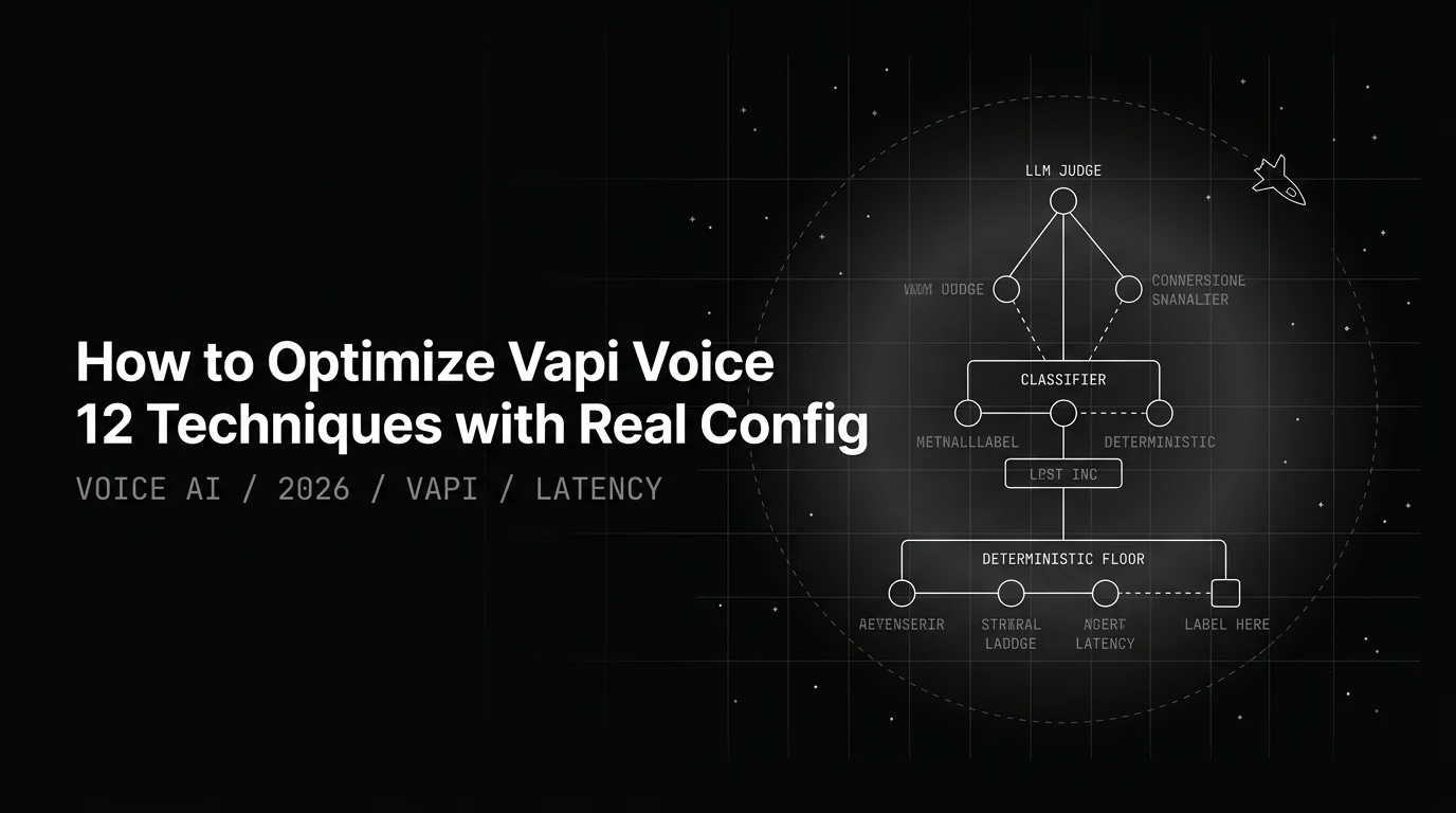 How to Optimize Vapi Voice Agent Latency in 2026: 12 Techniques + Code