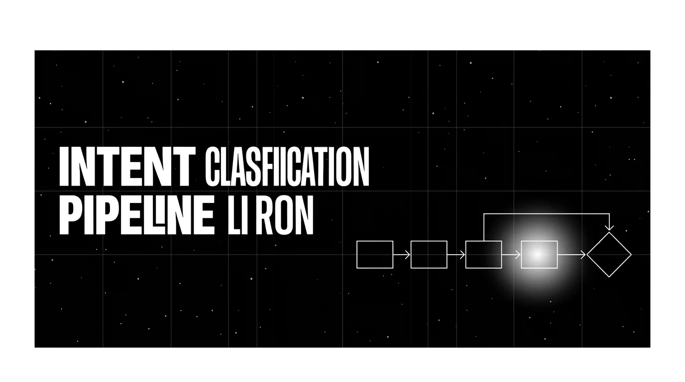 Intent Classification LLM Pipeline: 2026 Best Practices