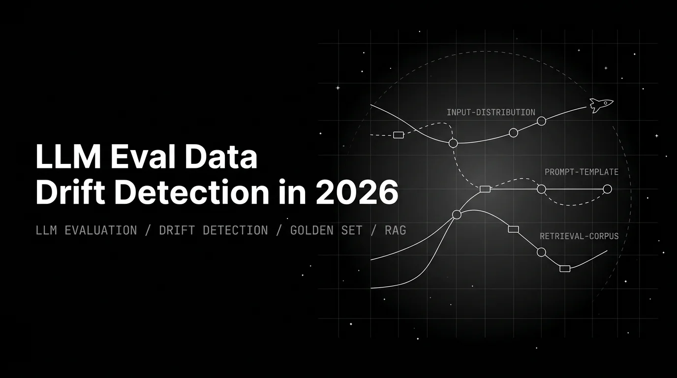 LLM Eval Data Drift Detection: Three Drifts That Age Your Golden Set