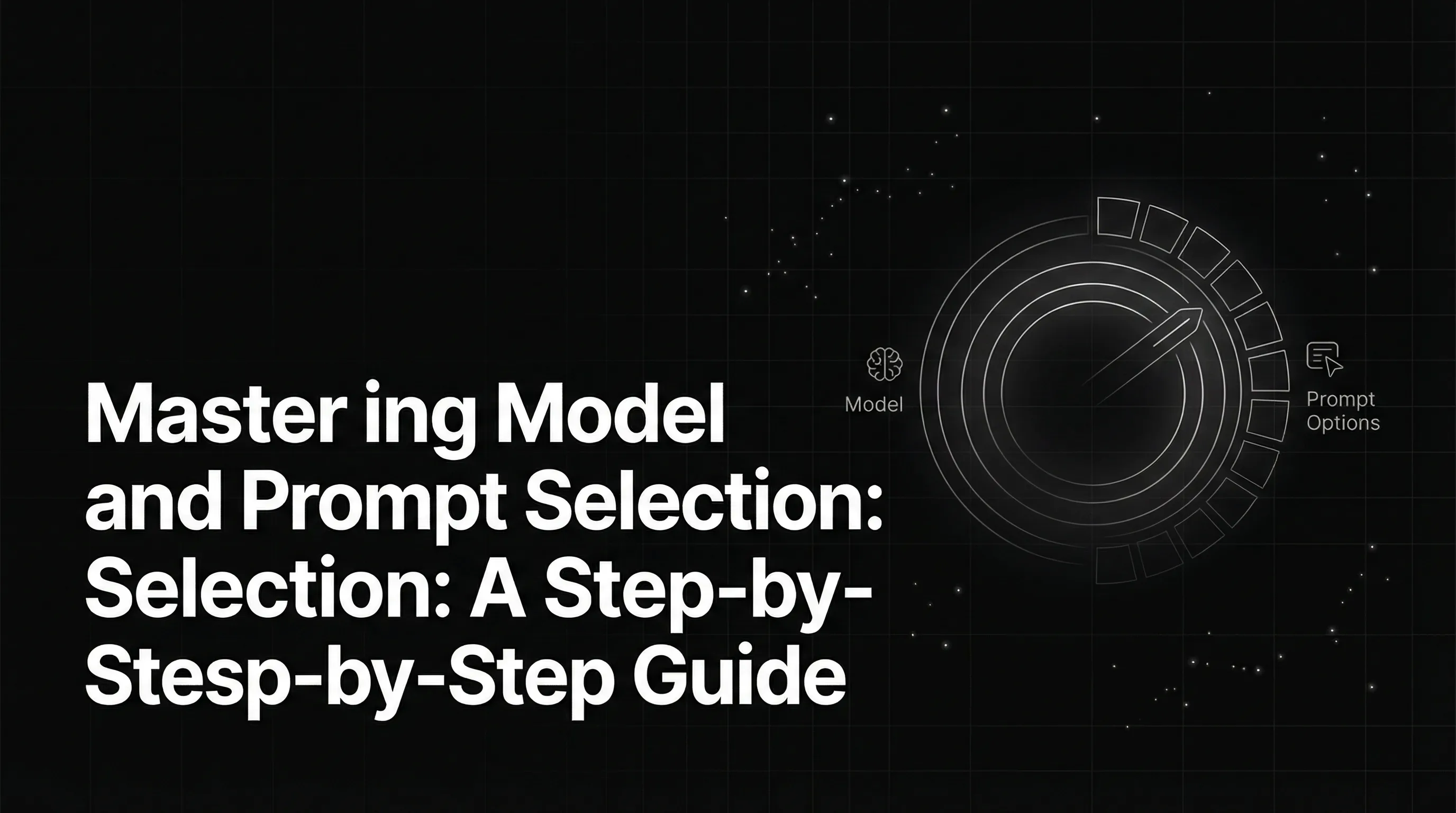 Mastering Model and Prompt Selection: A Step-by-Step Guide
