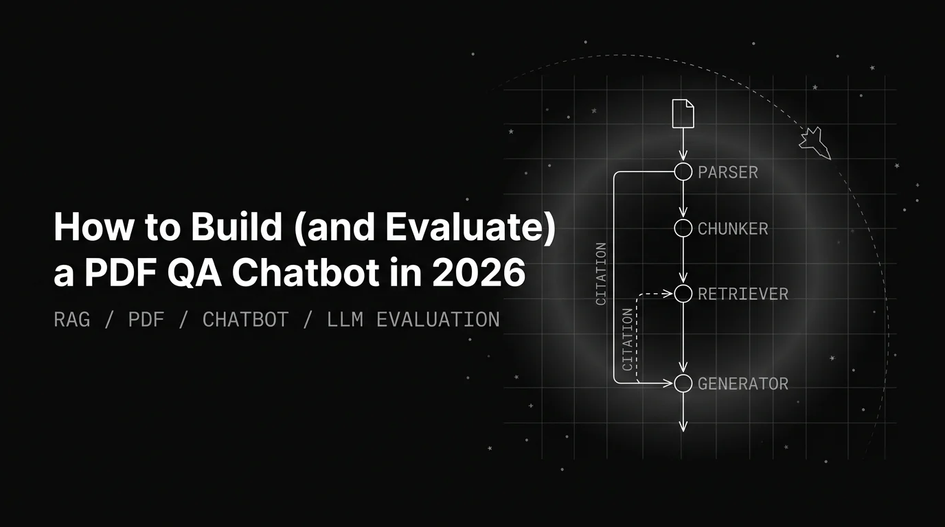 How to Build (and Evaluate) a PDF QA Chatbot in 2026