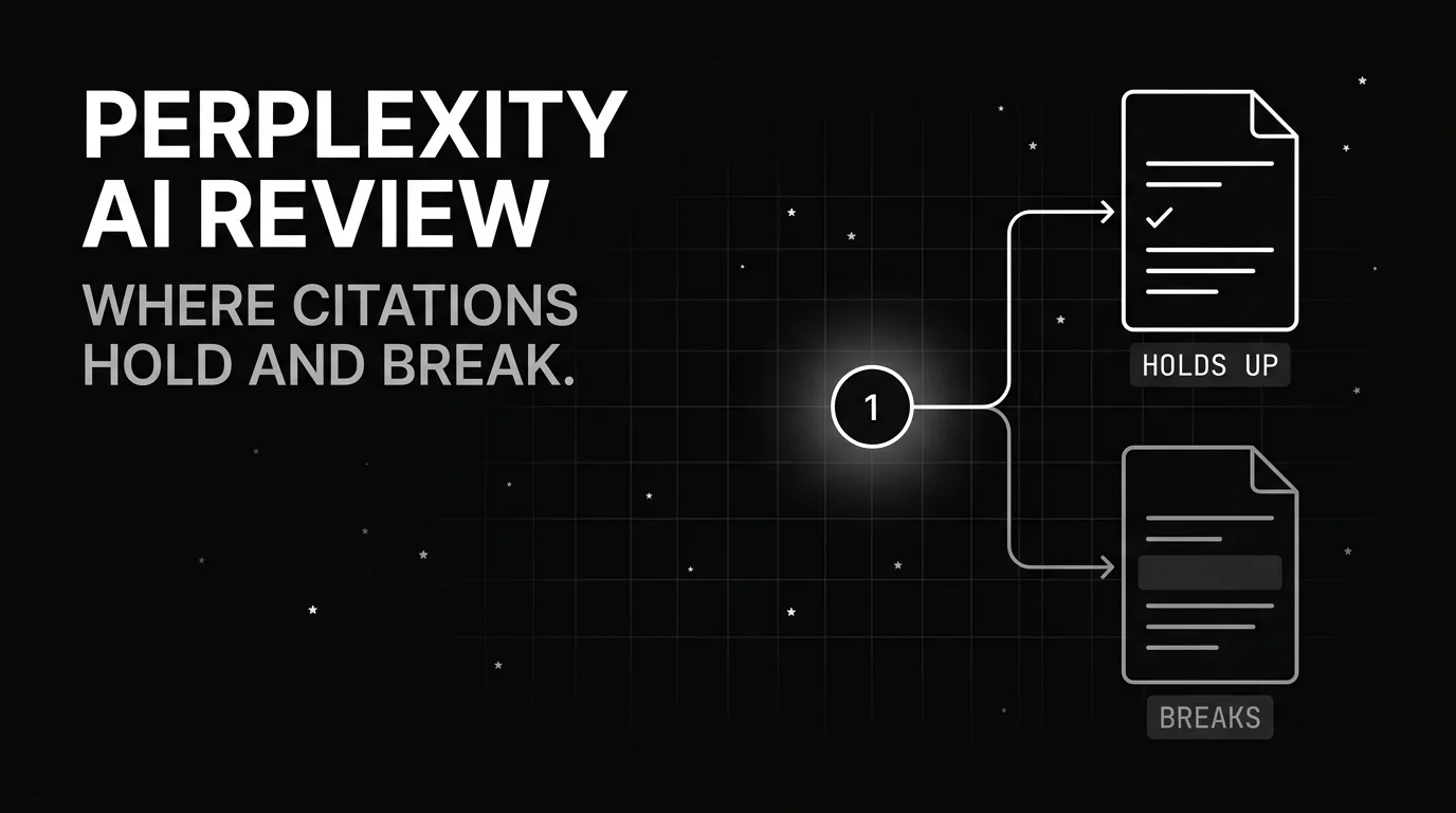 Perplexity AI Review: Where Its Citations Hold Up and Where They Break