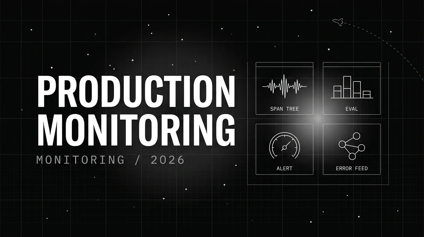 Editorial cover image for An Introduction to Production Monitoring for Voice Agents in 2026