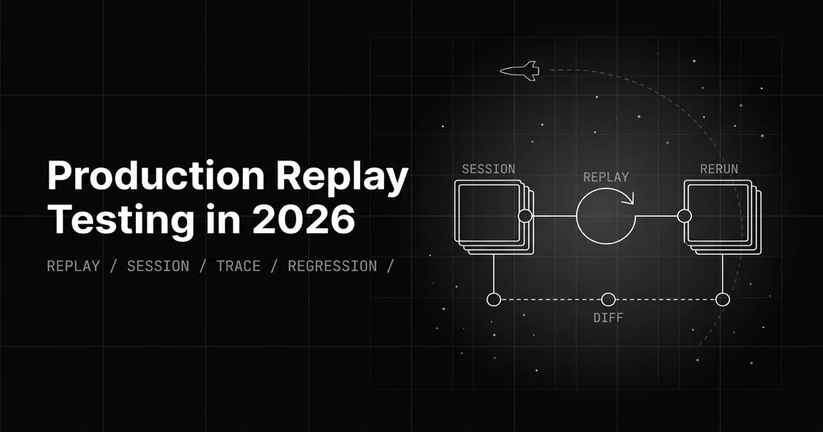 Production Replay Testing in 2026: How to Simulate Real Sessions, Traces, and Calls