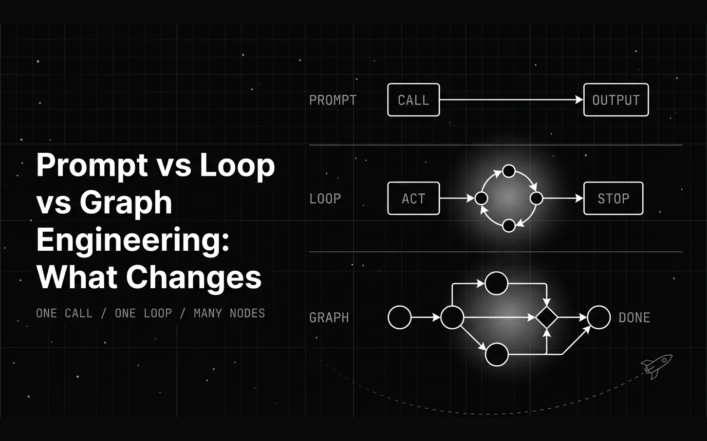Prompt vs Loop vs Graph Engineering: How Debugging Changes at Each Layer