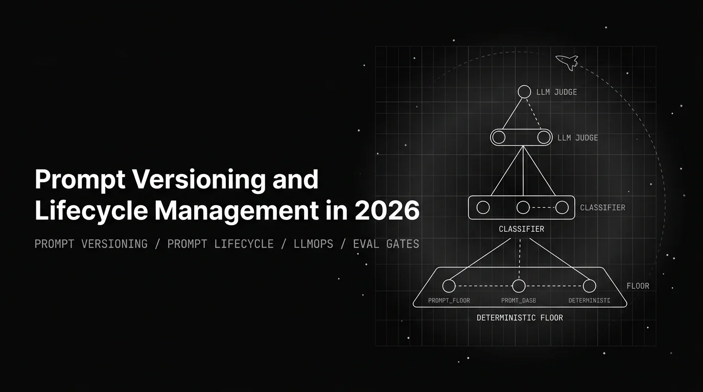 Editorial cover image for Prompt Versioning and Lifecycle Management in 2026