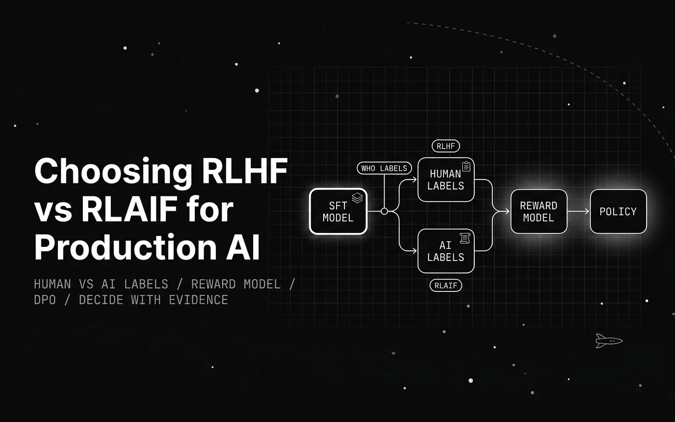 Choosing RLHF vs RLAIF for Production AI
