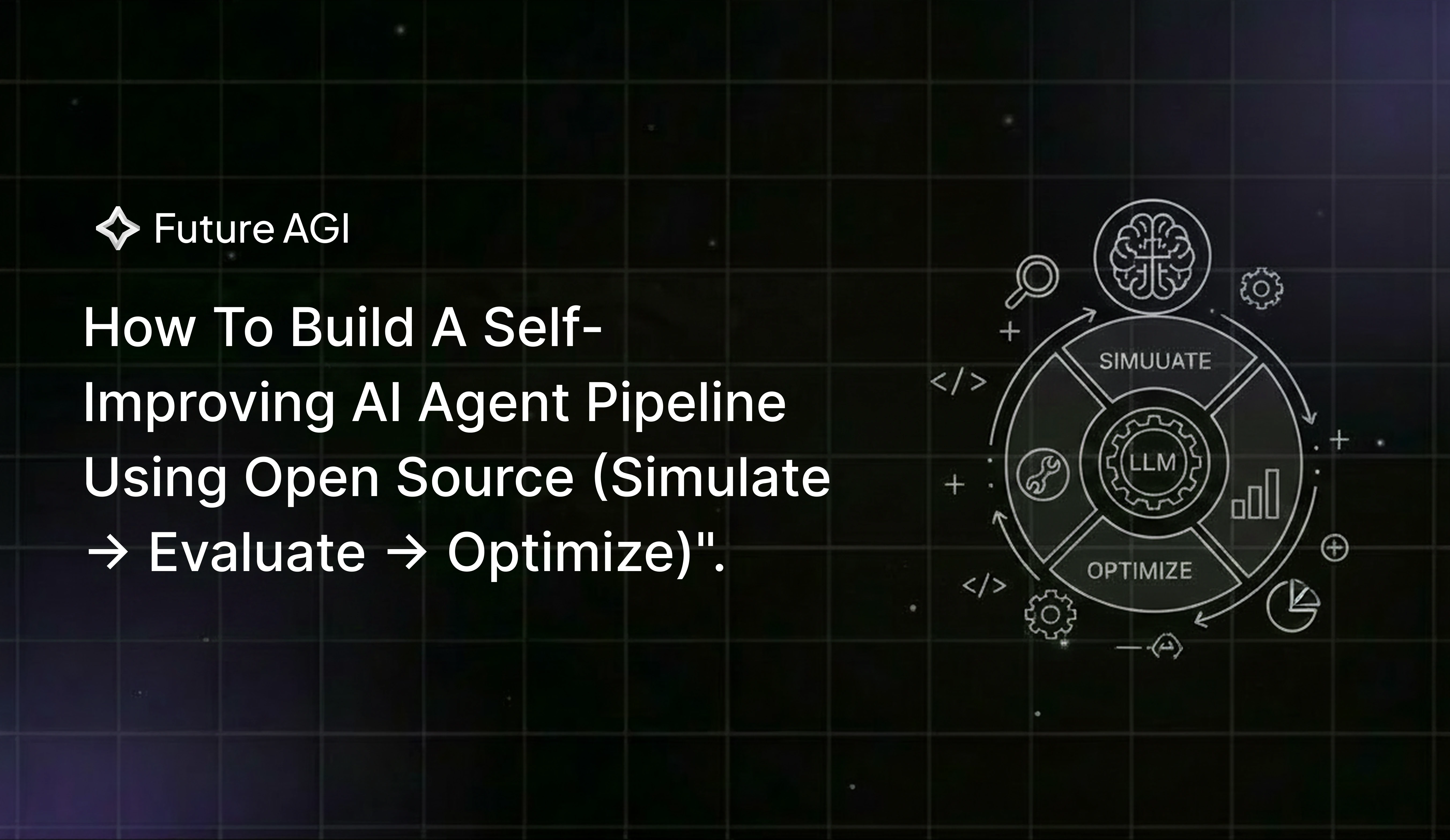How to Build a Self-Improving AI Agent Pipeline Using Open Source (Simulate, Evaluate, Optimize)