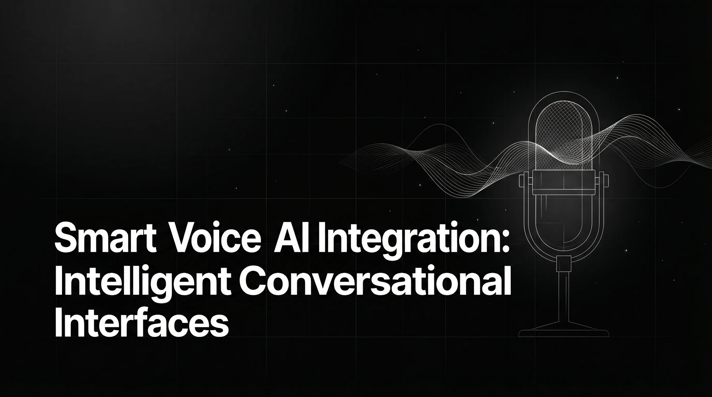 Smart Voice AI Integration: Building Intelligent Conversational Interfaces