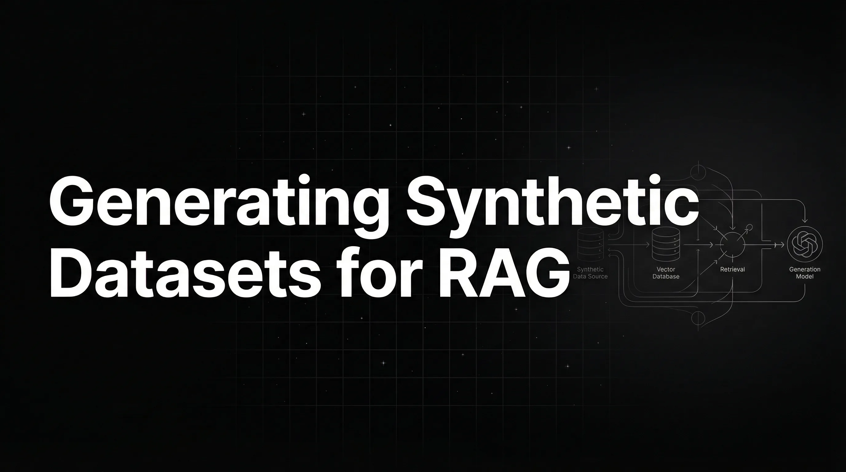 Generating Synthetic Datasets for Retrieval-Augmented Generation (RAG)