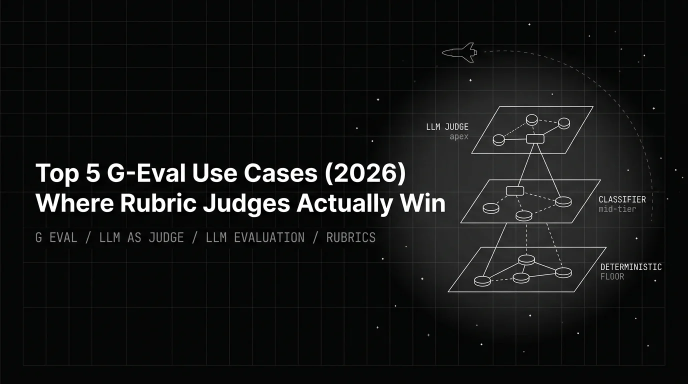 Top 5 G-Eval Use Cases (2026): Where Rubric Judges Actually Win
