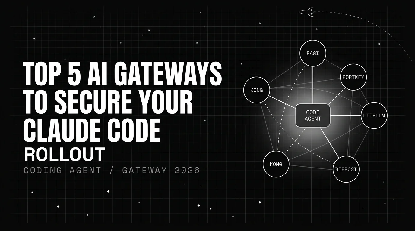 Editorial cover image for Top 5 AI Gateways to Secure Your Claude Code Rollout in 2026